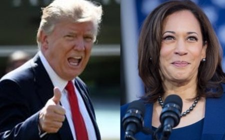 Vice-President Kamala Harris, Former President Donald Trump Tied In Poll Ahead Of Debate