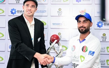 AFG Vs NZ, Greater Noida One-off Test Cricket Match LIVE Updates: Rain And Wet Weather May Delay Toss On Day 1