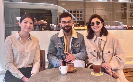 WATCH: Virat Kohli And Anushka Sharma Spotted On Streets Of London With Son Akaay And Daughter Vamika, Video Viral