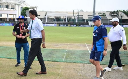 AFG vs NZ, Greater Noida Test: No play possible on Day 2 as DDCA sends covers, UPCA loans Super Sopper