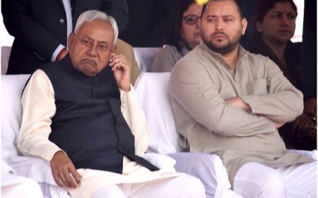 ‘Haath jodkar maafi maang rahe the’:  Tejashwi attacks Nitish, says ‘Bihar CM has lost his…’