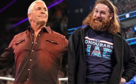 WWE star Sami Zayn gets emotional after Bret Hart’s appearance on RAW