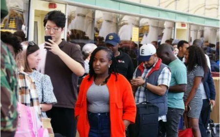 Passengers left stranded at Jomo Kenyatta International Airport after employees begin strike against Adani deal