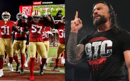 Watch: 49ers acknowledge Roman Reigns’ new theme at NFL match against New York Jets