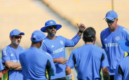 THIS former Kolkata Knight Riders (KKR) pacer joins Team India training session as bowling coach for first time in Chennai, check PICS