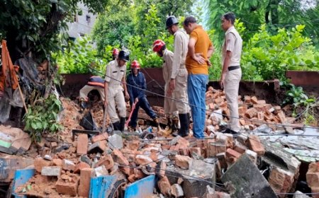 Delhi wall collapse: One dead, two injured as Dargah wall collapse in Nabi Karim area