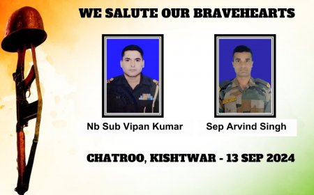 2 soldiers, including JCO, killed, 2 injured in encounter with terrorists in Jammu and Kashmir’s Kishtwar