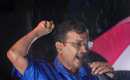 ‘Sajish pe satya ki jeet’: Arvind Kejriwal’s first remarks after Supreme Court bail; AAP demands BJP apology