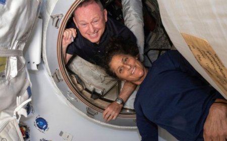 Butch Wilmore and Sunita Williams make first public comments, welcome Soyuz spacecraft since Boeing Starliner left without them