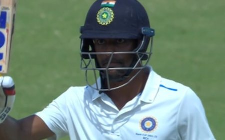 Duleep Trophy 2024: Jagadeesan and Easwaran slam fifties after Suthar’s 82 takes India C to 525