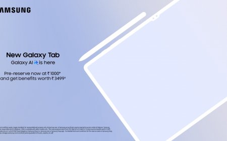 Samsung Launches Pre-Reservation for Upcoming Galaxy Tablets in India