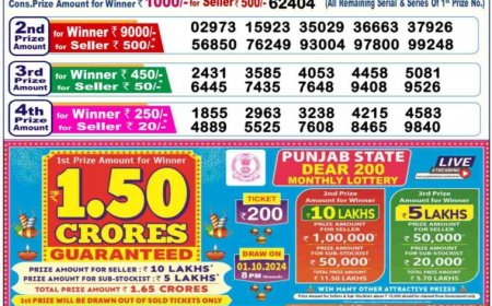 Nagaland State Sambad Lottery Result 19.09.2024 For 1PM, 6PM, 8PM Live: Check Dear MAHANADI MORNING Lucky Draw Result 1 Crore First Prize Complete Winners List