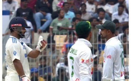 WATCH: Rishabh Pant in fight with Litton Das, says ‘Usko dekh kahan maar raha hai…’