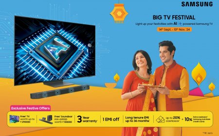 Samsung Introduces AI-Powered ‘Big TV Festival’ with Exciting Deals for Festive Season