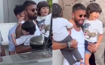 Hardik Pandya reunites with son Agastya for first time after divorce with Natasa Stankovic – WATCH Video