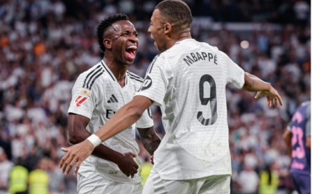 La Liga: Super-sub Vinicius Junior leads Real Madrid comeback win over Espanyol