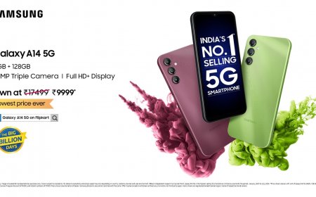 Samsung Galaxy A14 5G Available for Just INR 9,999 in Flipkart’s Big Billion Days Sale