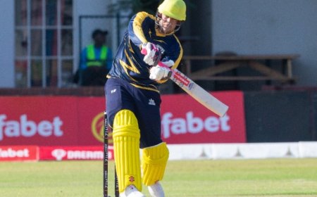 Zim Afro T10: Harare Bolts’ George Munsey makes history, scores first hundred of event
