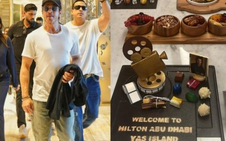 Inside Shah Rukh Khan’s Abu Dhabi room: Customised chocolates, exotic cakes, chips and more