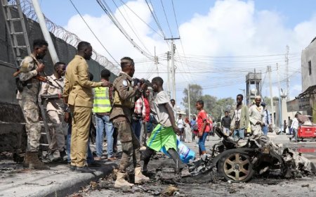 Six Killed, 10 Injured in Twin Blasts in Somalia