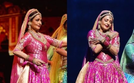 Rekha magical dance on ‘Piya Tose Naina Laaga Re’ takes over IIFA 2024, watch viral video