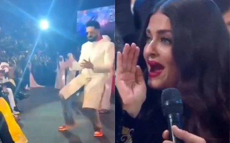 Aishwarya Rai cheers for husband Abhishek Bachchan’s performance during IIFA awards, says ‘you rocked it baby!’, watch viral video