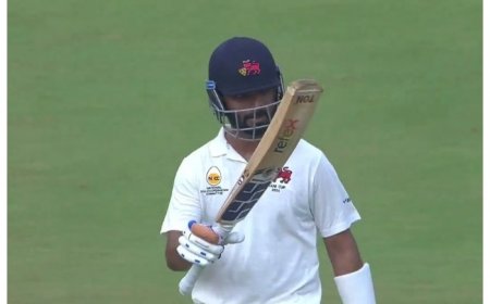 Irani Cup 2024: Ajinkya Rahane unbeaten on 86 as Mumbai reach 237/4 against Rest of India on Day one
