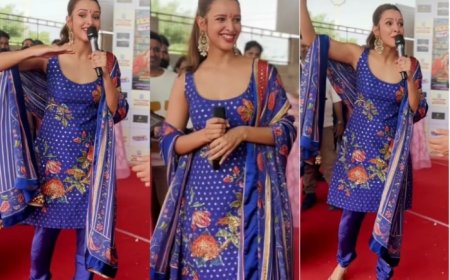 Tripti Dimri’s traditional kurta set from her movie promotion is a festive must-have – check price.