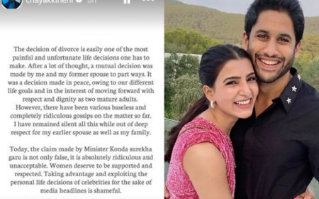 After Samantha, Naga Chaitanya slams Telangana minister over divorce comment: ‘Me and my former…’