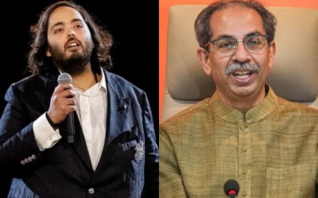 Political speculations rise as Mukesh Ambani’s son Anant Ambani meets Uddhav Thackeray at…