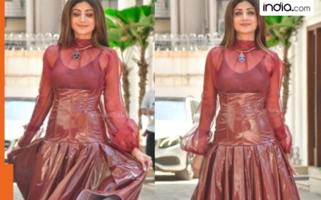 Shilpa Shetty’s Bibhu Mohapatra fall look is the ultimate inspiration for fashion enthusiasts – Check price