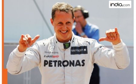 F1 legend Michael Schumacher ‘doesn’t speak’ following life-threatening skiing accident, communicates through his…