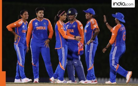 LIVE Updates | IND-W VS NZ-W, ICC Women T20 World Cup 2024 Live Score: India need 161 runs to win