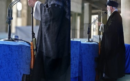 ‘Israel won’t last long’: Ayatollah Ali Khamenei’s chilling statement during Friday sermon with rifle by his side
