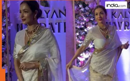Video: Malaika Arora makes first public appearance after father Anil Mehta’s death, fans say ‘This is her work, let’s respect it’