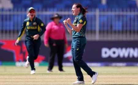 ICC Women’s T20 World Cup 2024: Beth Mooney leads Australia to victory with composed chase against Sri Lanka