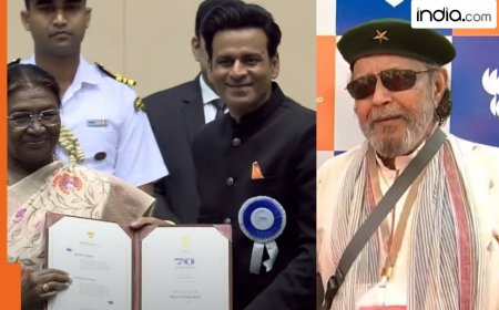 National Film Awards 2024: Mithun Chakraborty receives Dadasaheb Phalke Award; Manoj Bajpayee accepts award from President Murmu