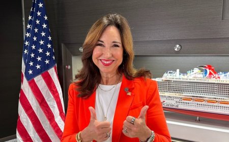 Carnival Cruise Line president making big leap for hurricane relief