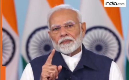 PM Modi lashes out at Congress, says ‘party is dividing Hindus for political gains’