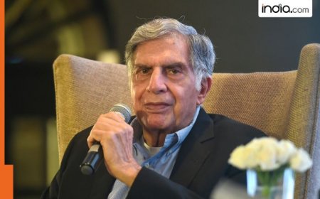 Ratan Tata dies latest updates: Shantanu Naidu leads last journey of visionary businessman