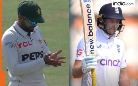 PAK vs ENG: Babar Azam drops an easy catch of Joe Root before his double hundred in Multan Test | WATCH