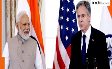 PM Modi meets US Secretary of State Antony Blinken at ASEAN Summit in Laos