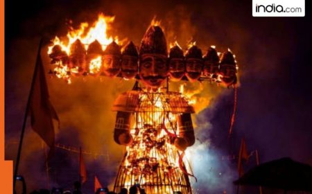Dussehra Ravan Dahan Timing 2024: Check time, place in Delhi, Noida, Ayodhya, Patna, Lucknow and other cities