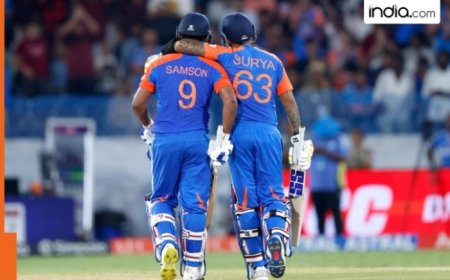 Here’s the list of records broken by Team India as Sanju Samson and Suryakumar Yadav choose carnage on Bangladesh