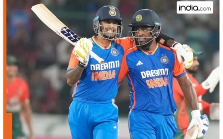 Five historic milestones set by India’s batters in third T20I against Bangladesh